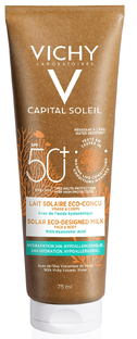 Vichy Capital Soleil Solar Eco-Designed Milk Face & Body SPF50+ 75ML 