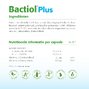 Metagenics Bactiol Plus Capsules 60CP Ingredienten