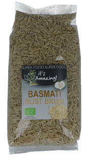 Its Amazing Basmati Rijst Bruin 500GR 