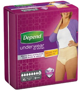 Depend Pants Vrouwen Super maat XL 9ST 