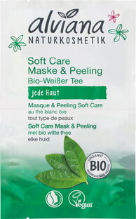 Alviana Soft Care Mask & Peeling Witte Thee 2ST 