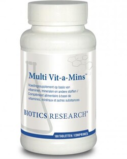 Biotics Multi Vit-a-Mins Tabletten 180TB 