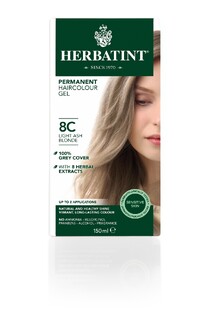 Herbatint Haarverf Gel 8C Light Ash Blonde 150ML 