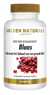 Golden Naturals Blaas Tabletten 60VTB 