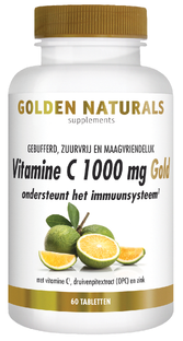 Golden Naturals Vitamine C 1000 mg Gold Tabletten 60VTB 