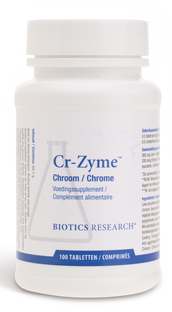 Biotics Cr-Zyme Chroom Tabletten 100TB 