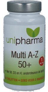 Unipharma Multi A-Z 50+ Tabletten 90TB 