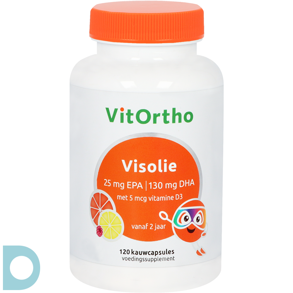 VitOrtho Visolie mg EPA 130 mg DHA Kind 120TB