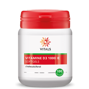 Vitals Vitamine D3 1000ie Softgels 100SG 