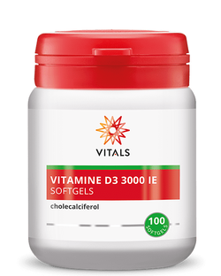 Vitals Vitamine D3 3000ie Softgels 100SG 