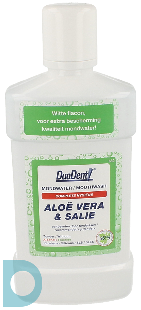 Duodent Mondspoelwater Aloe Vera & Salie 500ML | online kopen | De Online Drogist