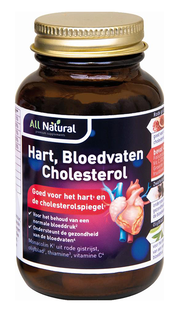 All Natural Hart, Bloedvaten Cholesterol Capsules 30VCP 