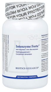 Biotics Intenzyme Forte Tabletten 100TB 