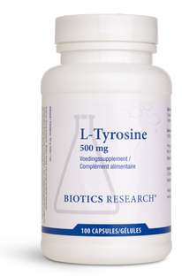 Biotics L-Tyrosine 500mg Capsules 100CP 