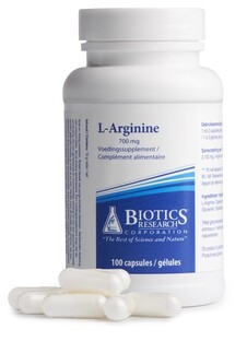 Biotics L-Arginine 700mg Capsules 100CP 