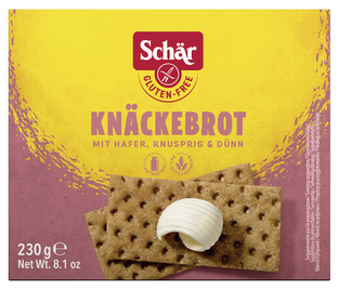 Schar Knäckebrot Haver Glutenvrij 230GR 