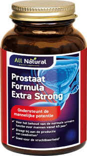 All Natural Prostaat Formule Extra Strong Capsules 60VCP 