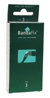 Bandafix Elastisch Netverband Katoen Knie/Bovenbeen Small 1ST 