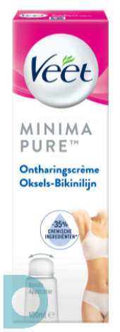 Minima Pure Oksels & Bikinilijn Ontharingscrème
