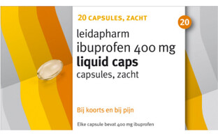 Leidapharm Ibuprofen 400mg Liquid Caps 20CP 