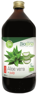 Biotona Unfiltered Aloë Vera + Pulp Sap Bio 1000ML 