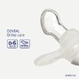 Difrax Fopspeen Dental 0-6 Maanden - Pure Clay 1ST 25025