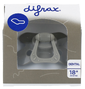 Difrax Fopspeen Dental 18+ Maanden - Pure Clay 1ST7