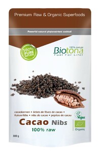 Biotona Cacao Nibs 100% Raw 300GR 