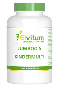 Elvitum Jumboo's Kindermulti Tabletten 180TB 