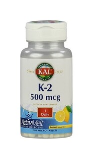 Kal Vitamine K2 500mcg Tabletten 100TB 