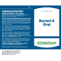 Bonusan Bacteri 6 Oral Sachets 14ST etiket