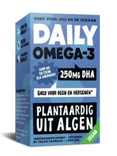 Daily Omega-3 250mg DHA Vegan Capsules 60VCP 