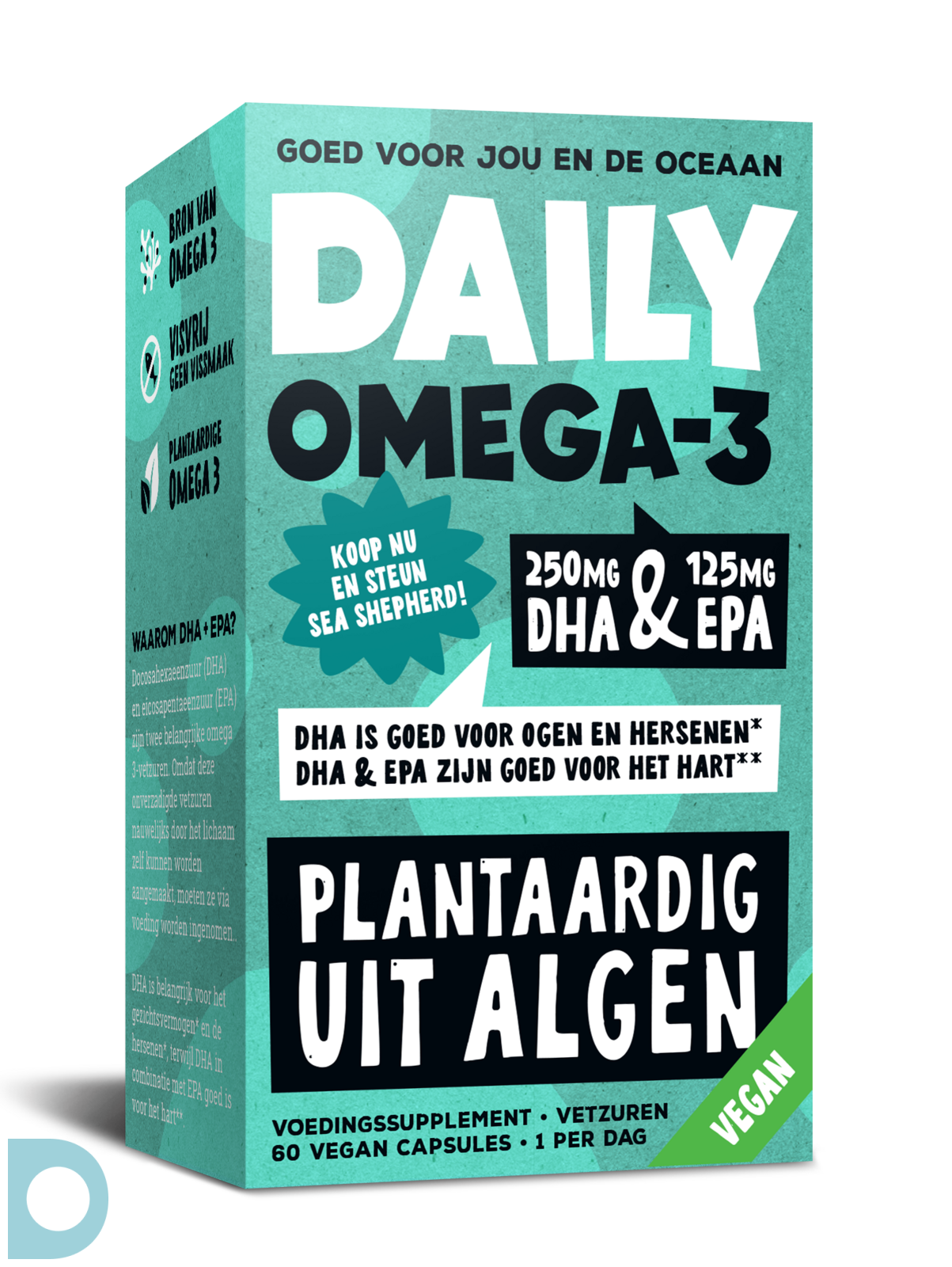 Medewerker Opsommen wereld Daily Omega-3 DHA & EPA Capsules 100GR | De Online Drogist