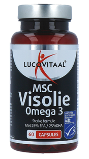 Lucovitaal Msc Visolie Omega-3 Capsules 60CP 