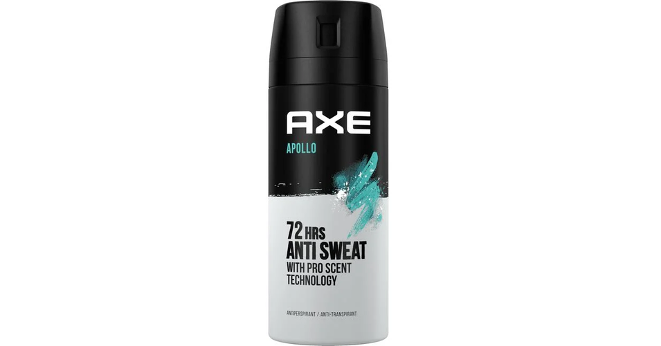 Axe Apollo Anti-Transpirant Spray 150ML | Langdurig Droog