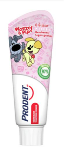 Prodent Tandpasta Kids Woezel en Pip 0-6 75ML 