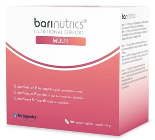 Metagenics Barinutrics Multi Capsules 180CP 