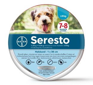 Bayer Seresto Halsband Kleine Hond 1ST 