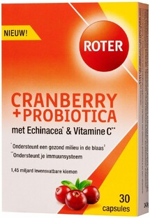 Roter Cranberry & Probiotica Capsules 30CP 