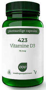 AOV 423 Vitamine D3 75mcg Vegacaps 90VCP 