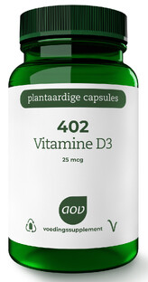 AOV 402 Vitamine D3 25mcg Vegacaps 60VCP 