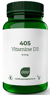 AOV 405 Vitamine D3 15mcg Tabletten 180TB 