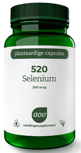 AOV 520 Selenium 200mcg Vegacaps 60VCP 