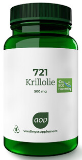 AOV 721 Krillolie 500mg Vegacaps 60VCP 