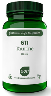 AOV 611 Taurine 500mg Vegacaps 60VCP 