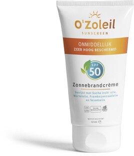 O'Zoleil Zonnebrandcrème Lichaam SPF50 125ML 