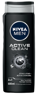 Nivea Men Active Clean Shower Gel 500ML 