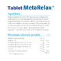 Metagenics MetaRelax Tabletten 180TB 80347