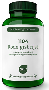 AOV 1104 Rode Gist Rijst Extract Vegacaps 90VCP 