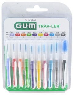 GUM Trav-Ler Ragers Multipack 1ST 